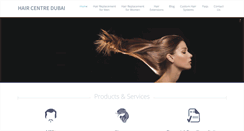 Desktop Screenshot of haircentredubai.com